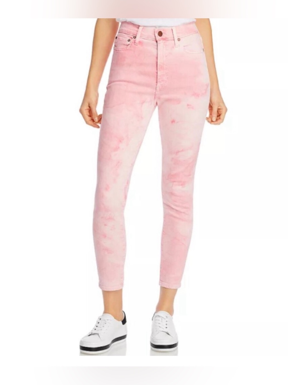 Alicia + Olivia Jeans Size 24 Good High-Rise Skinny Crystal Cloud Pink NWOT